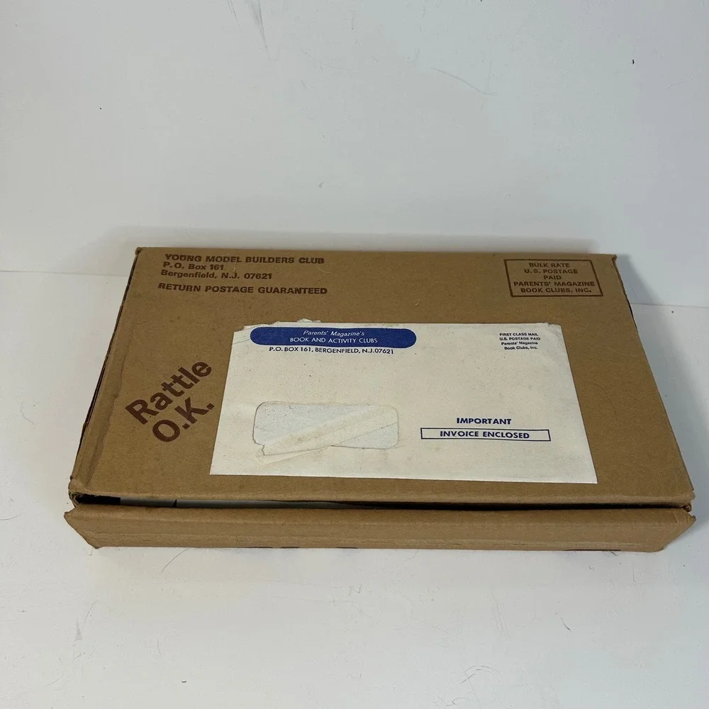 Vintage 1978 Monogram OS2U Kingfisher Model Kit 5304 Sealed Parts YMB‎